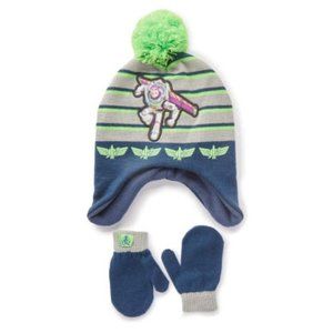 Buzz Lightyear Hat & Mittens 2-Piece Set